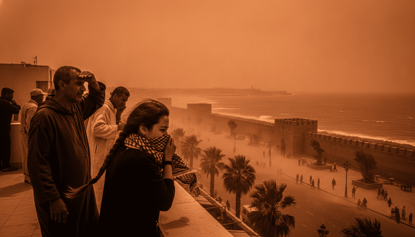 Vigilance orange au Maroc: vague de chaleur jusqu'à 46°C et rafales à Tanger