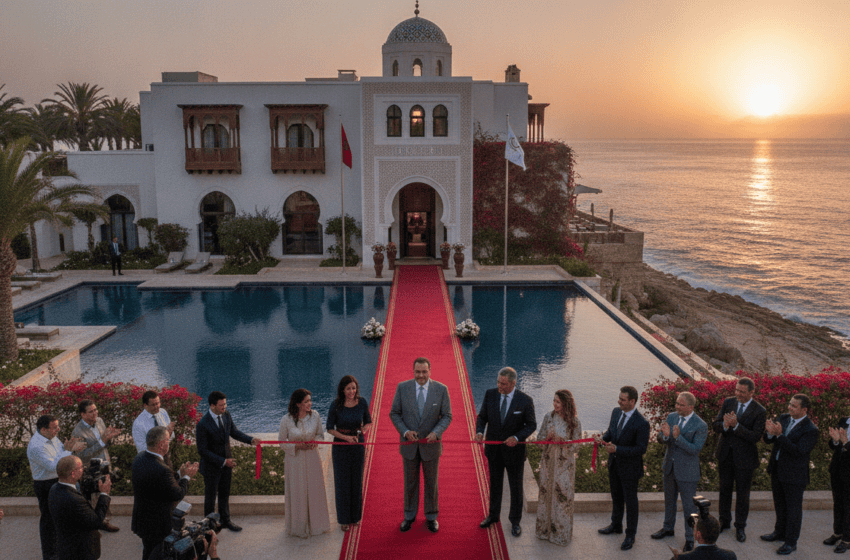  Villa Sahrai ouvre officiellement un hôtel 5 étoiles sur la corniche d’Anfa à Casablanca