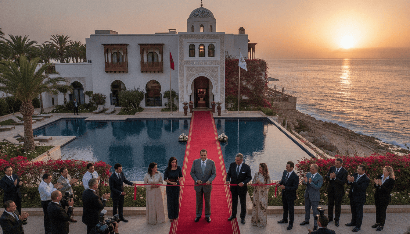 Villa Sahrai ouvre officiellement un hôtel 5 étoiles sur la corniche d'Anfa à Casablanca