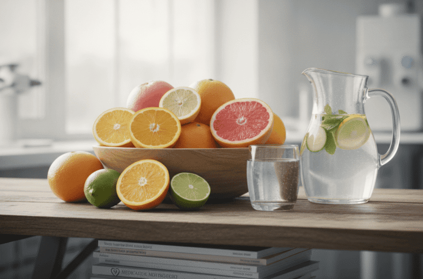  Agrumes et santé : bienfaits pour digestion, cœur, peau, hydratation et précautions médicamenteuses