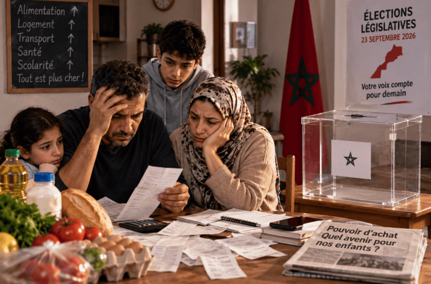  Élections législatives 23 septembre 2026 au Maroc : l’abstention menace face au pouvoir d’achat