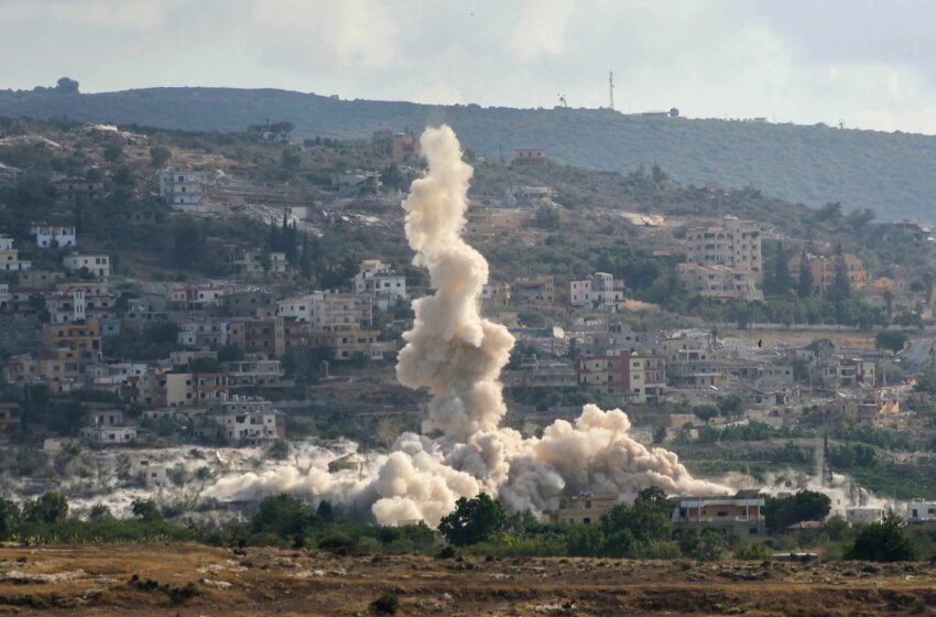  Frappe aérienne israélienne à Kfar Reman fait dix morts dont un nourrisson