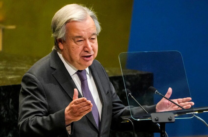  Guterres alerte sur l’ONU et appelle à des réformes avant 31 décembre 2026