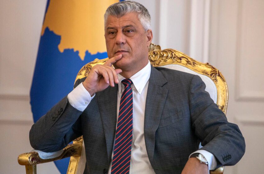  Hashim Thaci condamné à 25 ans pour crimes de guerre à La Haye
