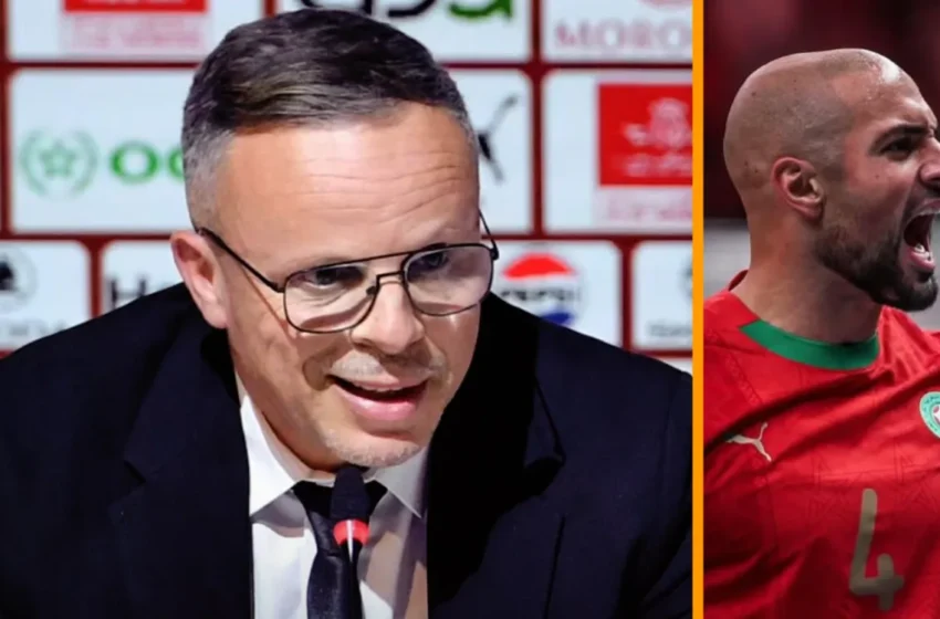  Ouahbi défend la méritocratie et laisse la porte ouverte à Amrabat en sélection
