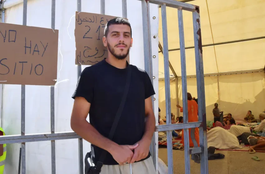  Abdellah Mustafa candidat indépendant au Sénat à Ceuta et organisateur d’un camp pour migrants