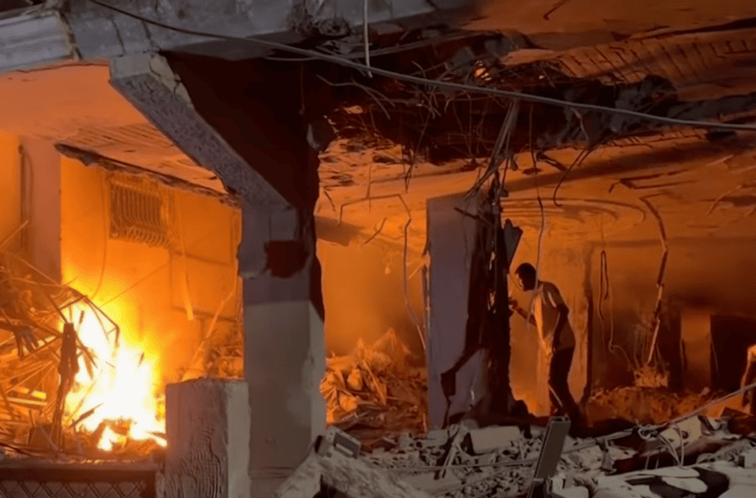  Attaque aérienne israélienne sans avertissement à Remal Gaza cause au moins cinq morts
