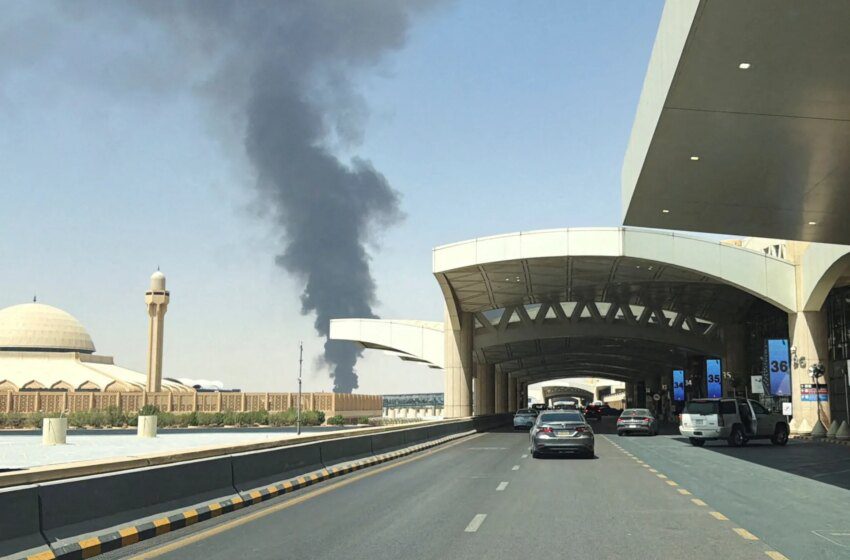 Attaque contre l’aéroport King Khalid de Riyad suspend les vols et blesse plusieurs
