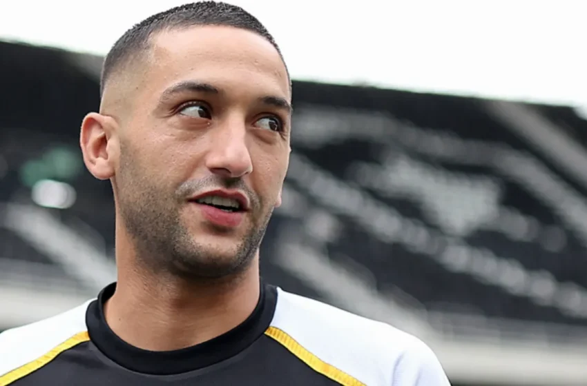  Hakim Ziyech testé comme numéro 10 à Botafogo après la blessure d’Álvaro Montoro