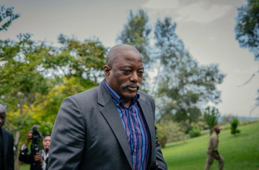  Joseph Kabila forme une alliance rebelle et menace d’aggraver le conflit en RDC