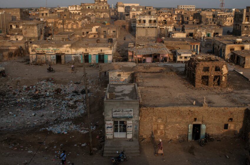  Moka aux mains des Houthis civils piégés et crise humanitaire au Yémen