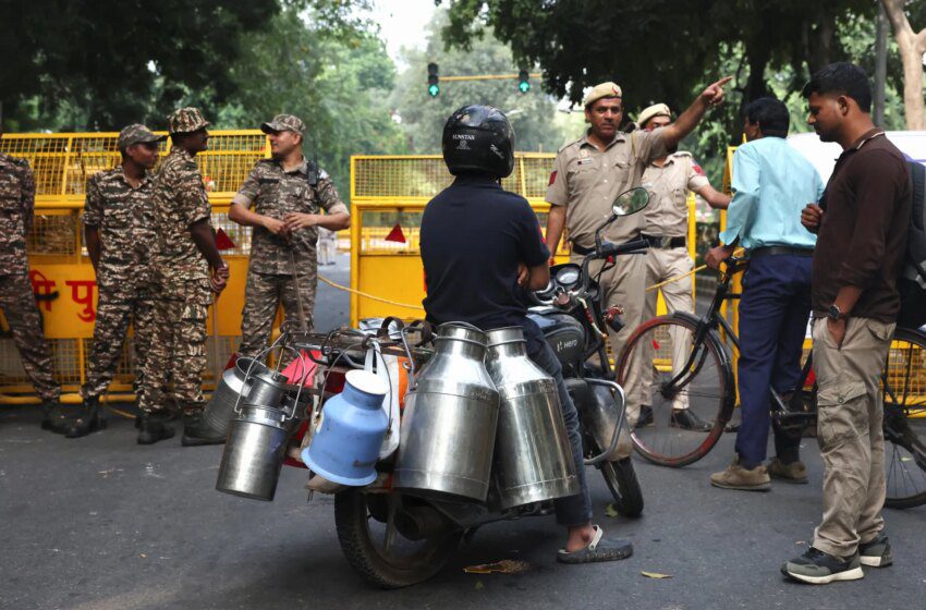  New Delhi assiégée lors de manifestations contre la suppression de 130 millions d’électeurs