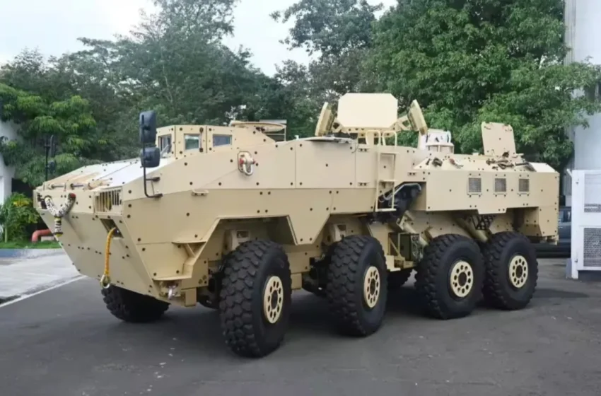  Tata présente le WhAP 8×8 fabriqué au Maroc au salon de Lagos
